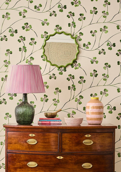 Florence Ripple Glass Table Lamp Base - Olive - Casa by Josephine Jenno
