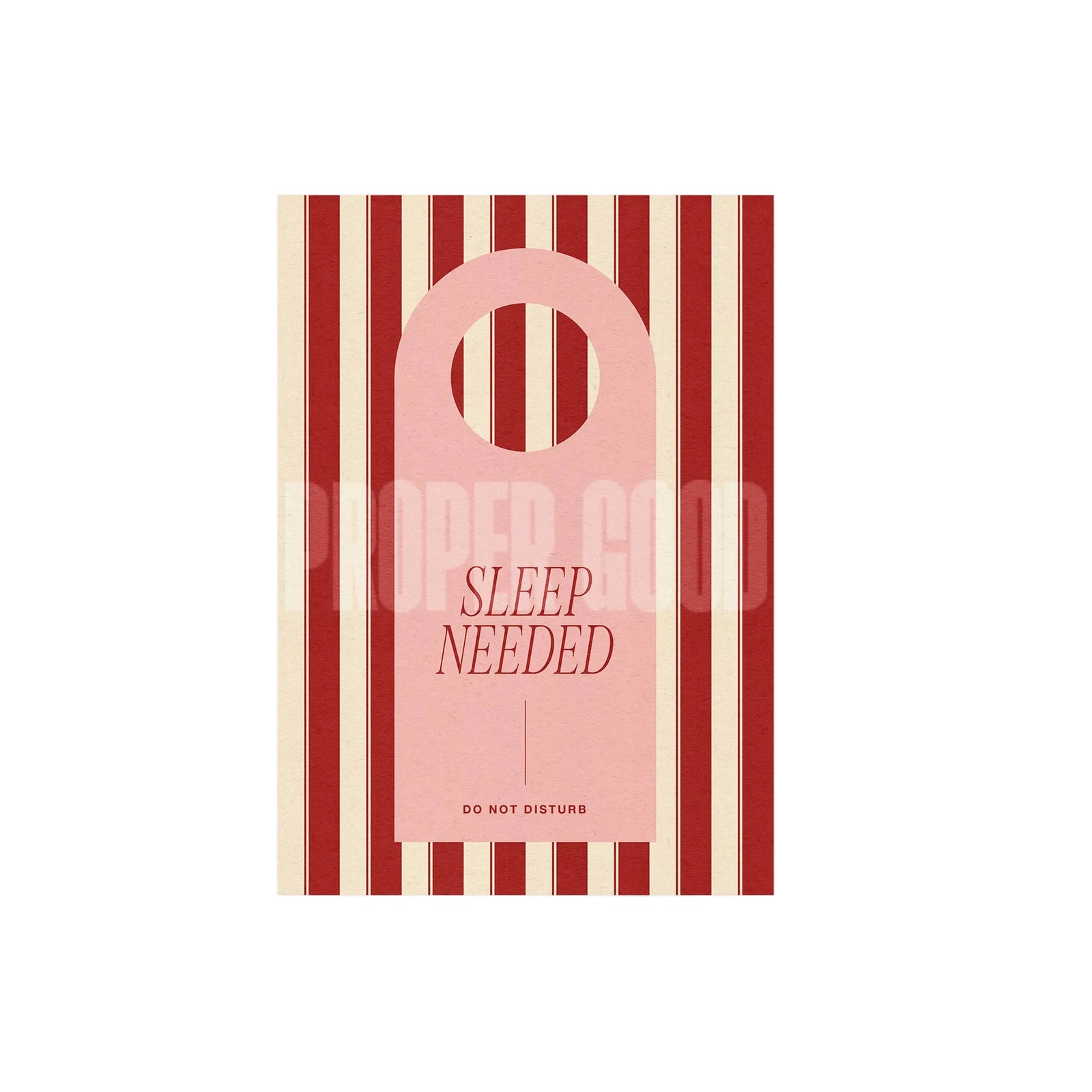 Sleep Needed Print