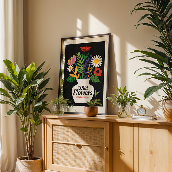 Wild Flowers - Botanical Print