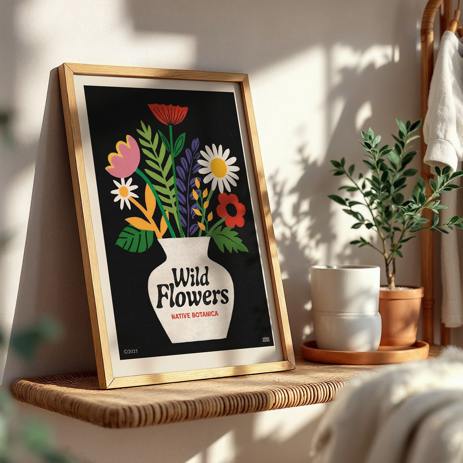 Wild Flowers - Botanical Print