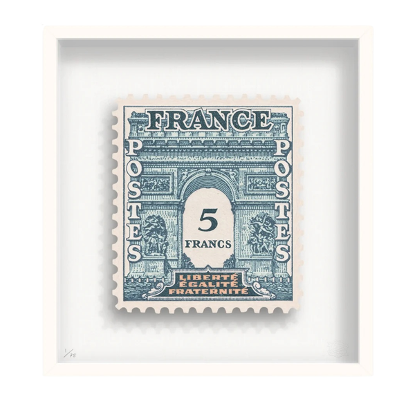 France Small Floating Print