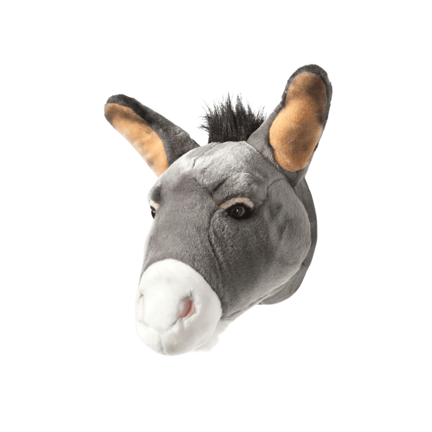 Francis the Donkey Wall Mounted Plush Head