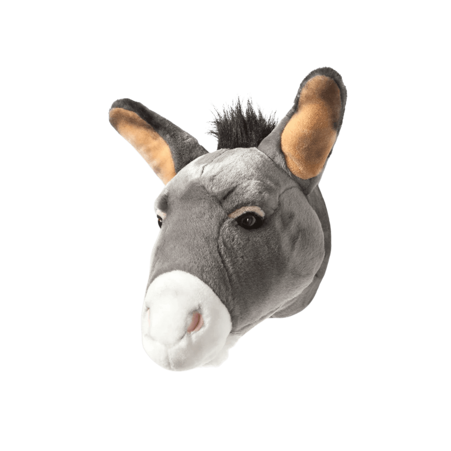 Francis the Donkey Wall Mounted Plush Head