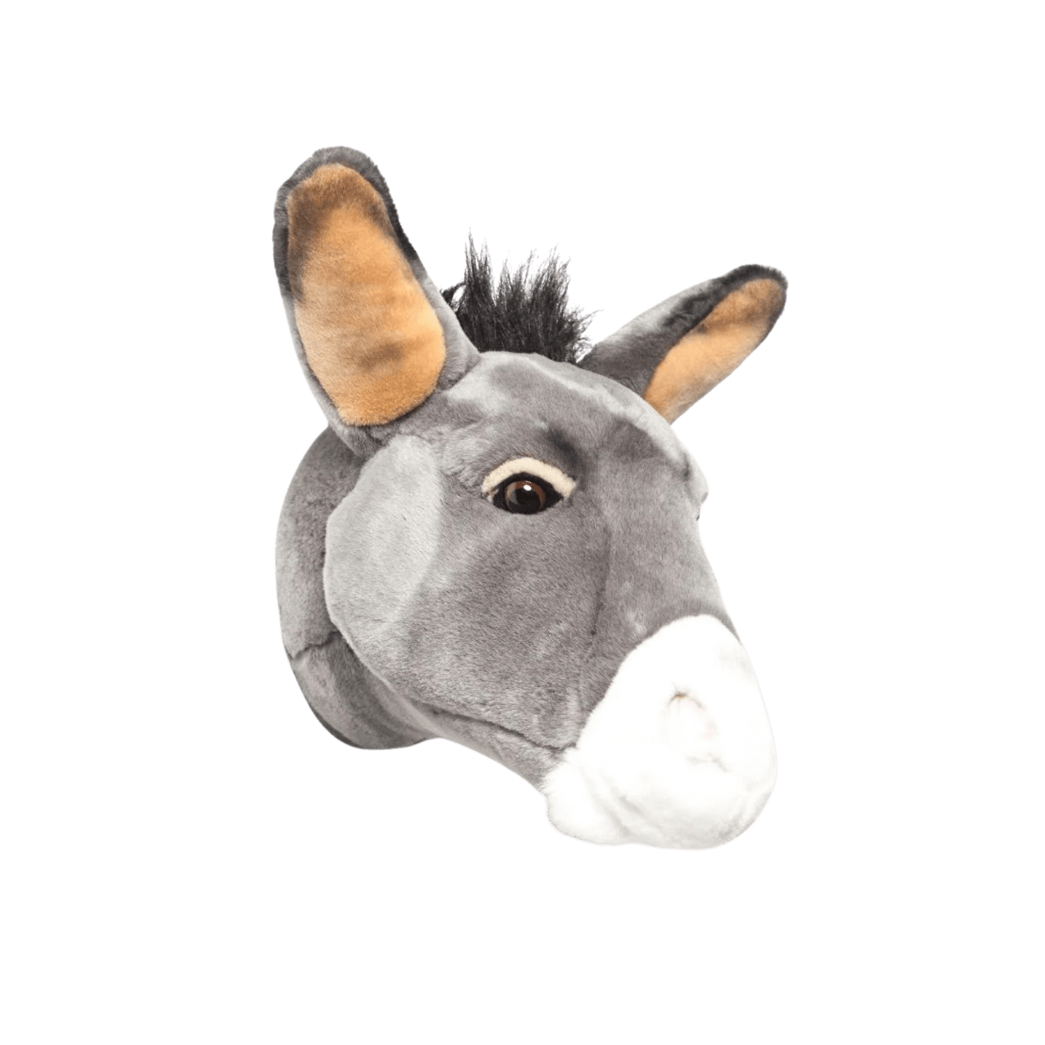 Francis the Donkey Wall Mounted Plush Head