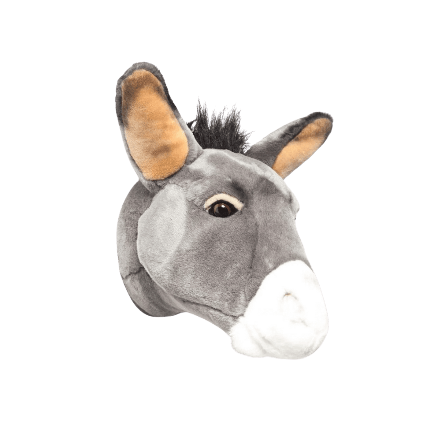 Francis the Donkey Wall Mounted Plush Head