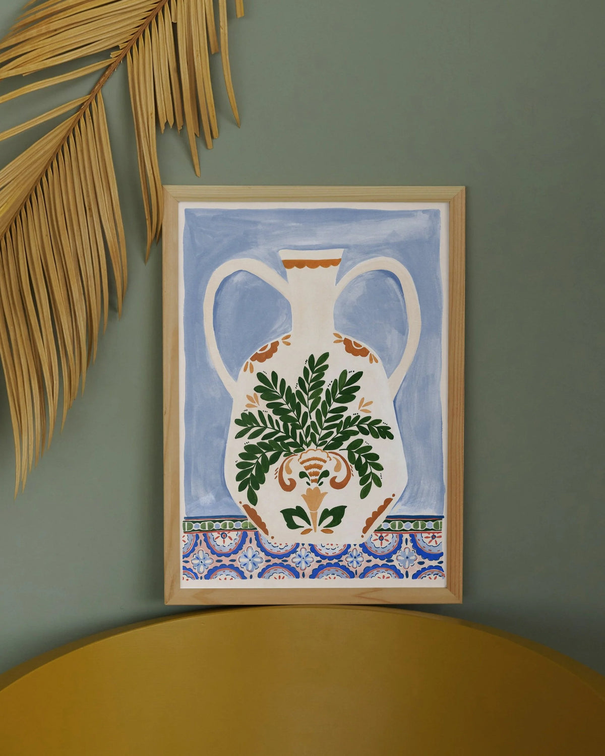 Frondly Vase' Print