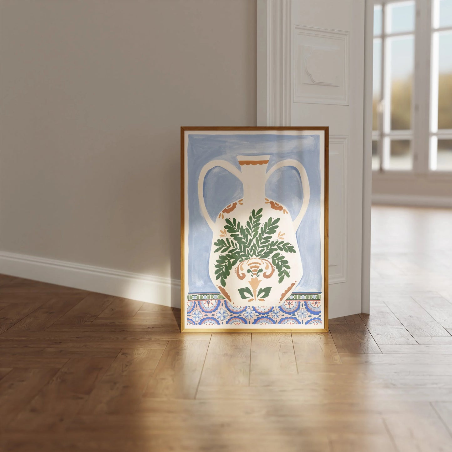 Frondly Vase' Print