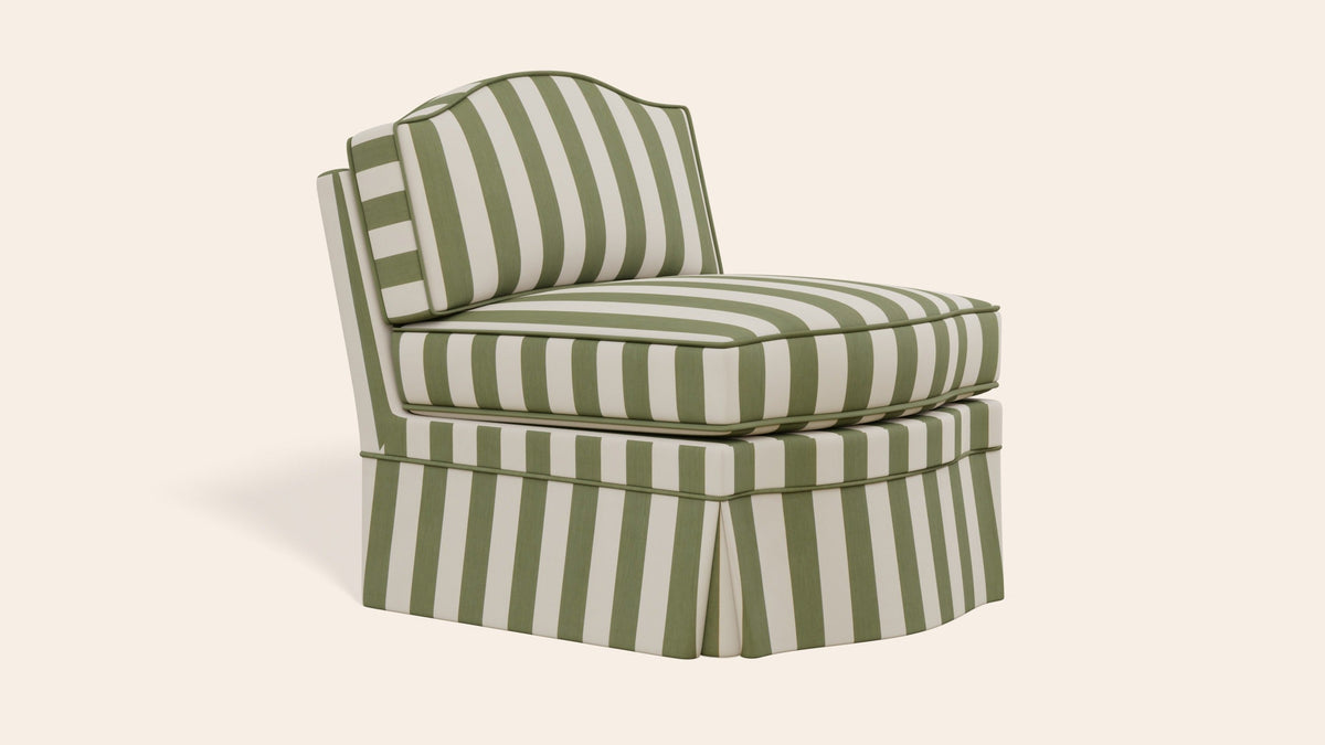 Felix Slipper Chair, Artichoke