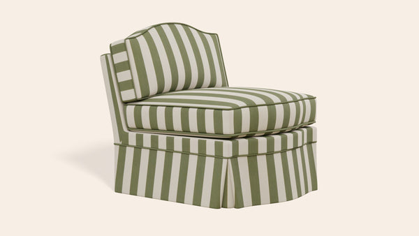 Felix Slipper Chair, Artichoke