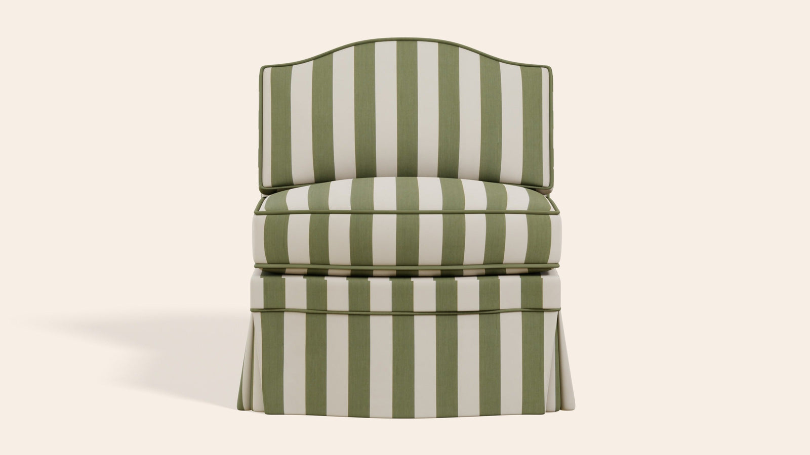 Felix Slipper Chair, Artichoke