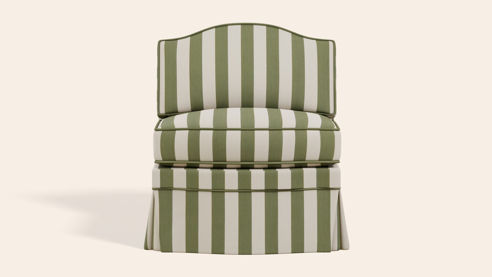 Felix Slipper Chair, Artichoke