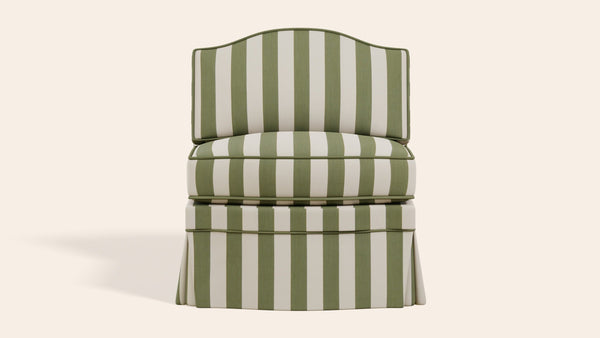 Felix Slipper Chair, Artichoke