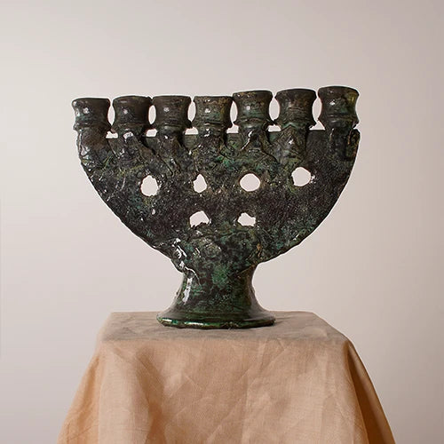 Green Root" – Tamegroute Candle Holder - Photo 2