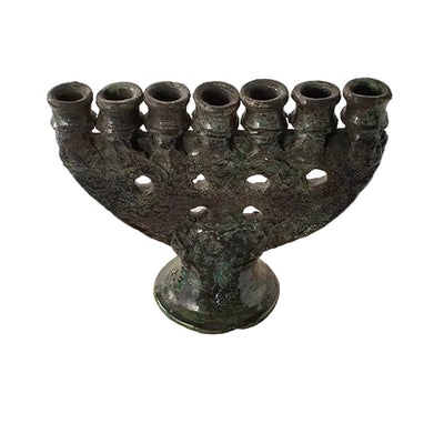 Green Root" – Tamegroute Candle Holder - Photo 1