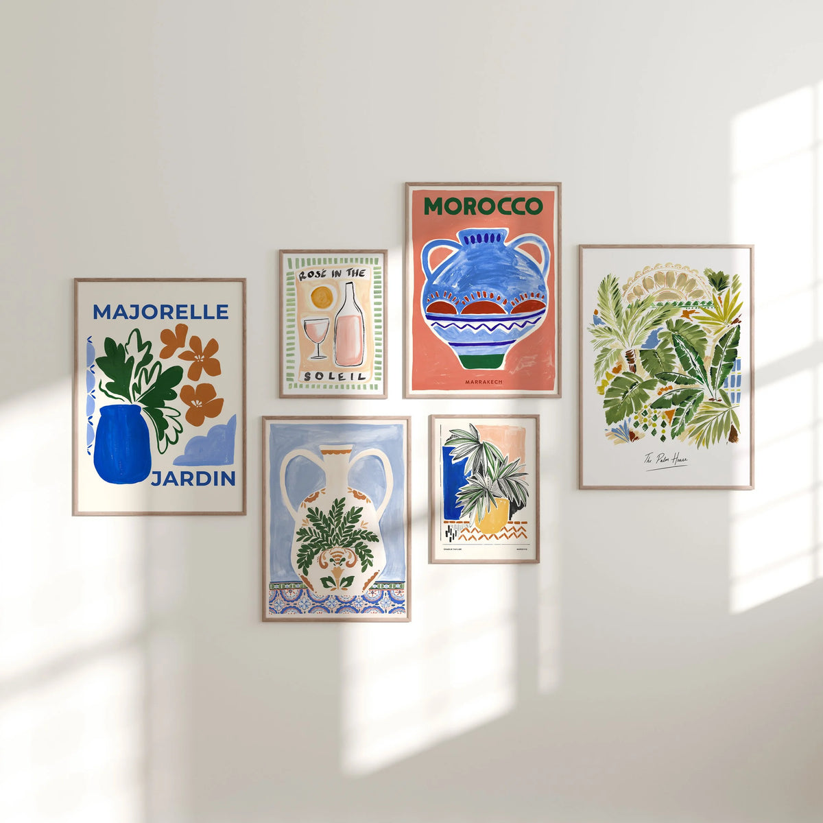 Majorelle Jardin' Print