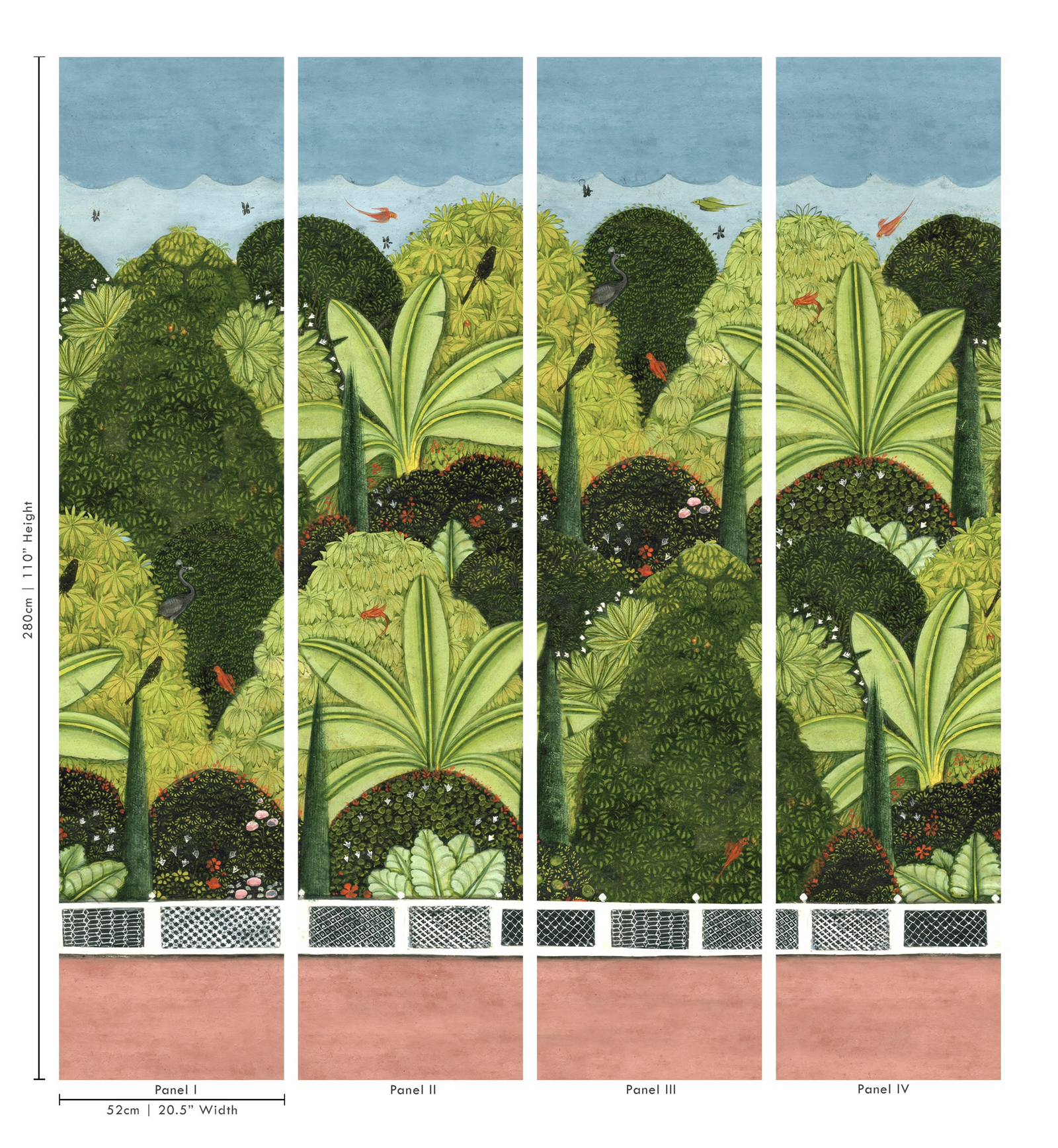 Gardenia Wallpaper Mural