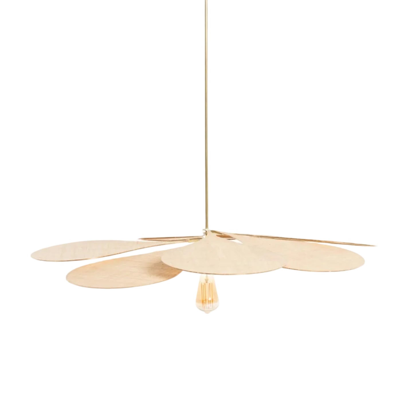 Pale Précieuse Raffia Fibres Ceiling Light
