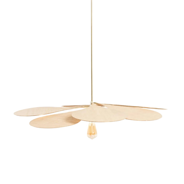 Pale Précieuse Raffia Fibres Ceiling Light