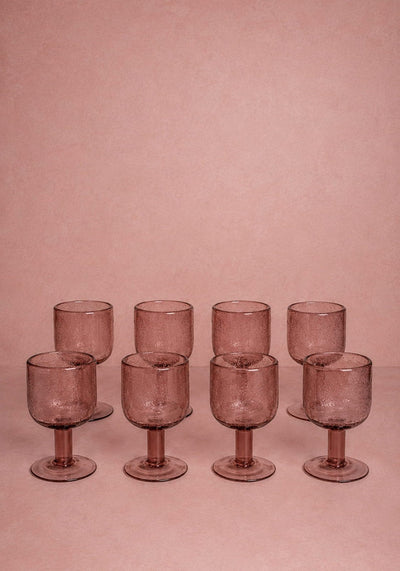 Eleanor Wine Glass, Violet