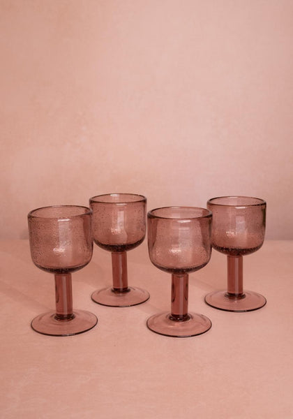Eleanor Wine Glass, Violet - Set of 8