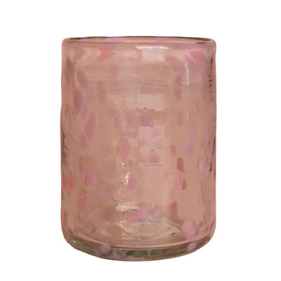 Louisa Confetti Tumbler, Pink - Set of 4