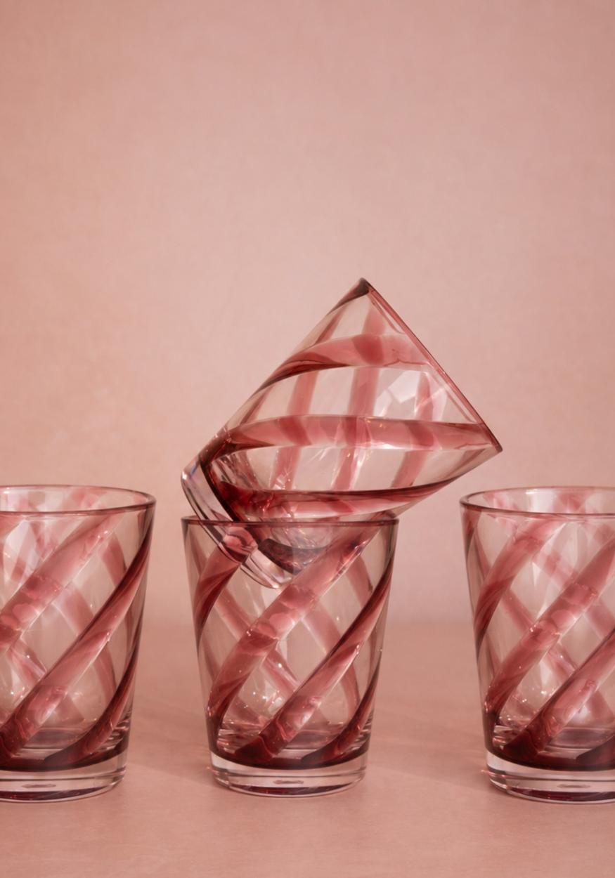 Poolside Gossip - Red Tumbler x 6