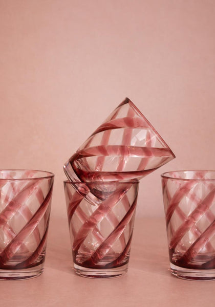 Poolside Gossip - Red Tumbler x 6
