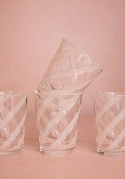 Poolside Gossip - Translucent White Acrylic Tumbler x 6