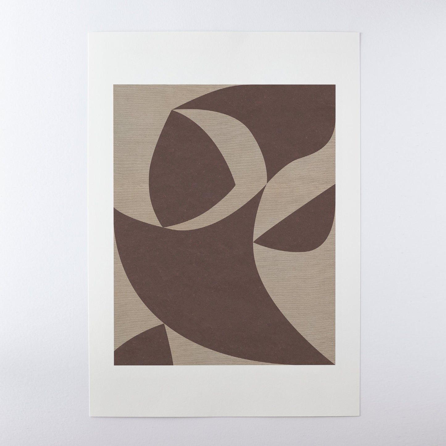 Glide Oat/Brown Print