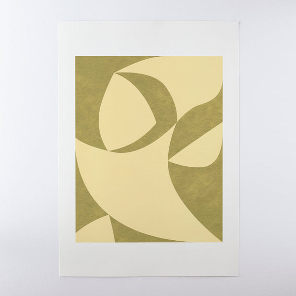 Glide Olive/Yellow Print