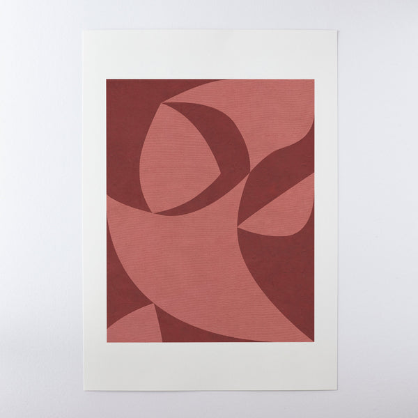 Glide Terracotta/Red Print