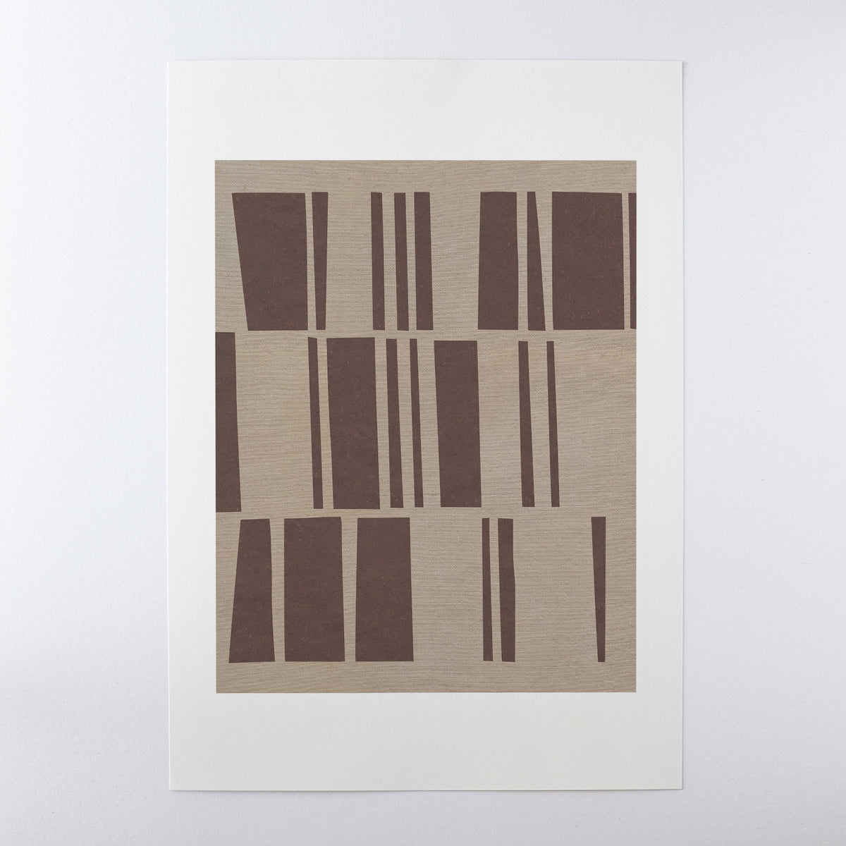 Glimpse Oat/Brown Print