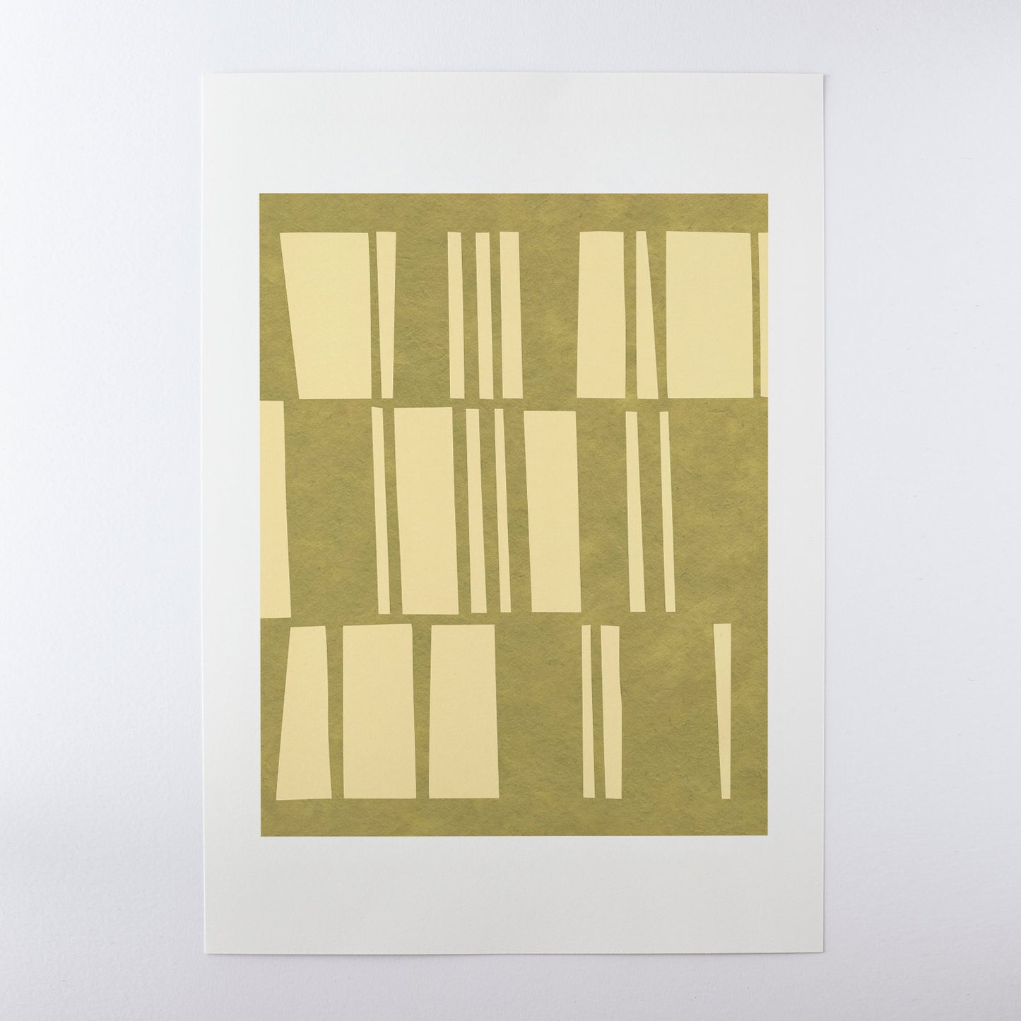 Glimpse Olive/Yellow Print