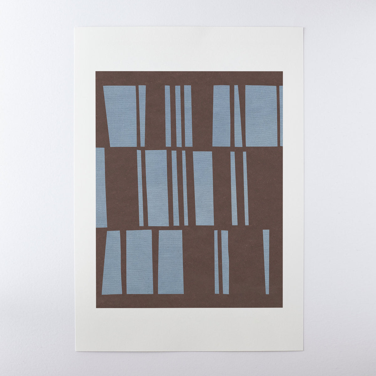 Glimpse Sky/Brown Print