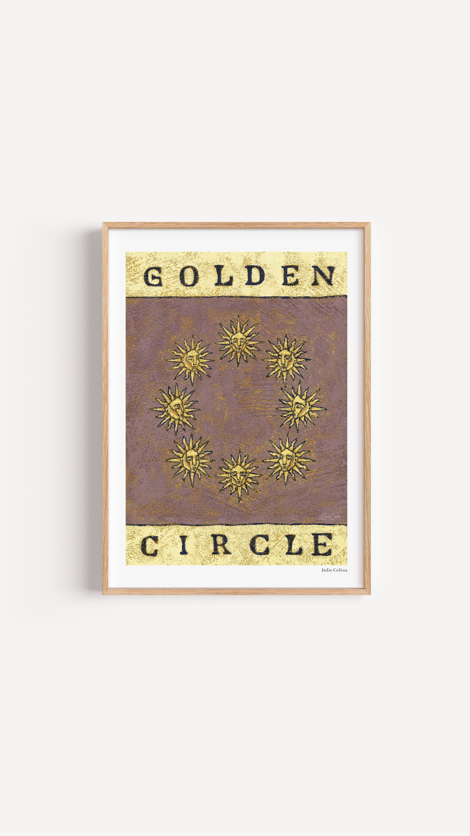 Golden Circle - Sunny Fine Art Print