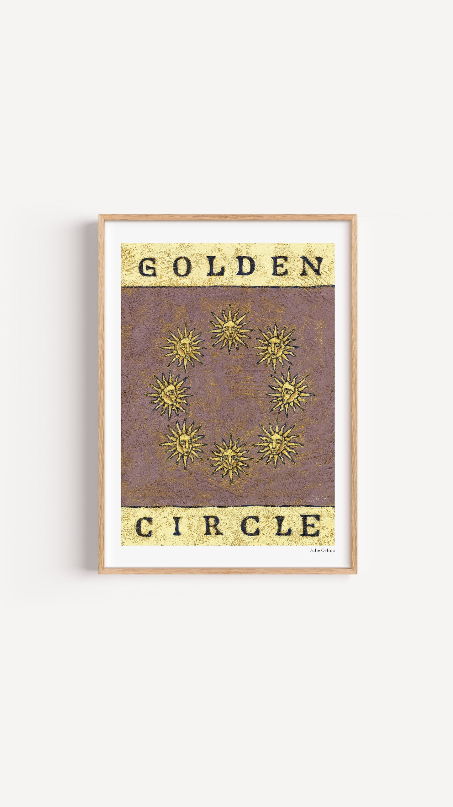 Golden Circle - Sunny Fine Art Print