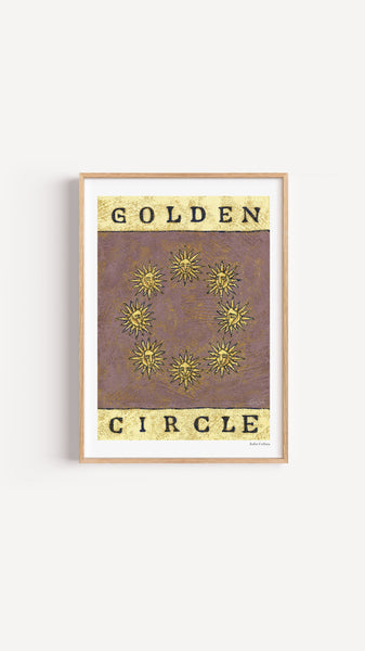 Golden Circle - Sunny Fine Art Print