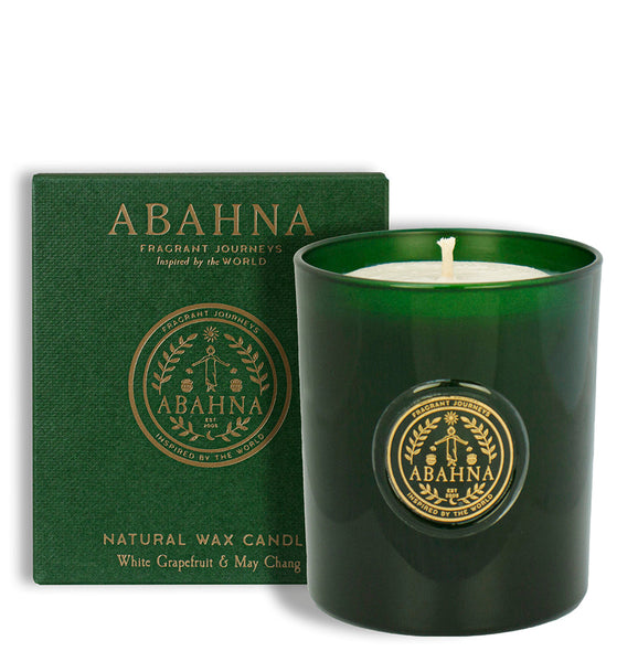 White Grapefruit & May Chang bath foam and candle duo – spa-inspired citrus ritual