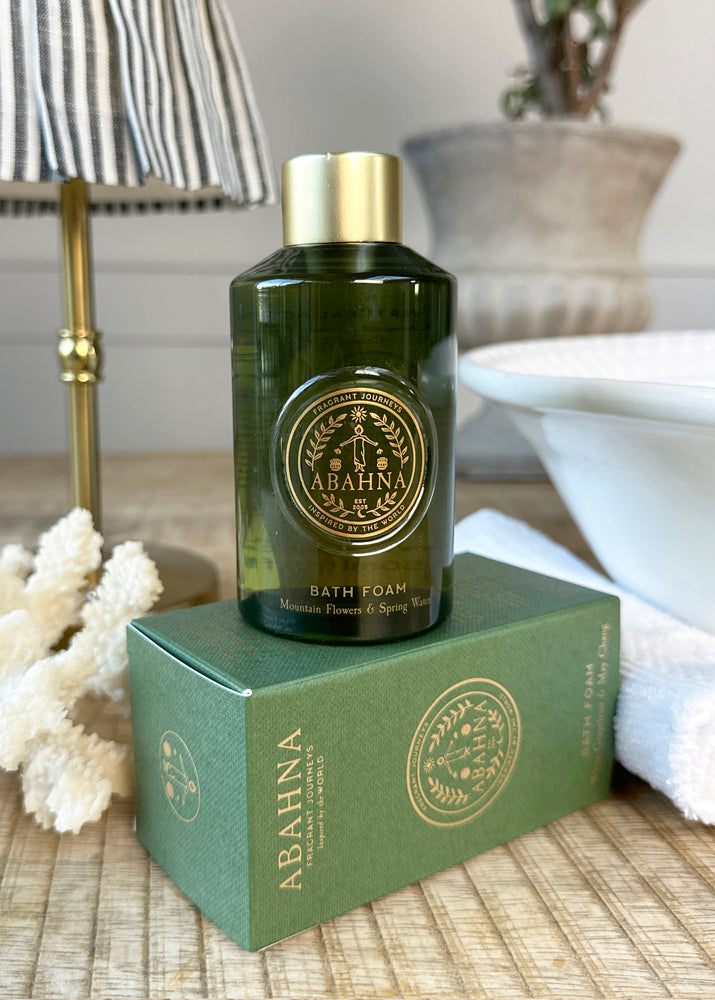 Luxury citrus bath foam with chamomile, aloe vera & ginseng – Abahna