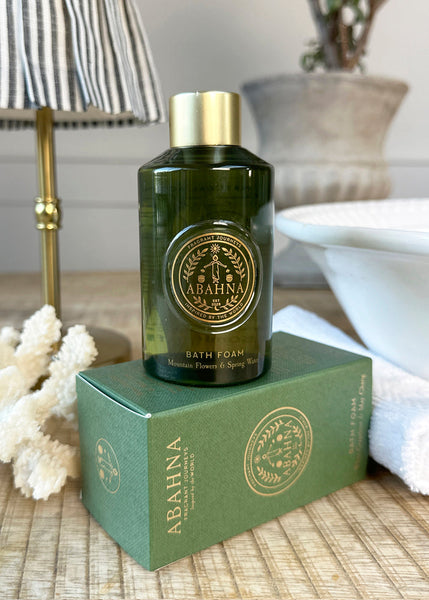 Luxury citrus bath foam with chamomile, aloe vera & ginseng – Abahna