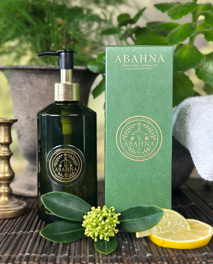 Luxury bath and body gift set – Abahna White Grapefruit & May Chang hand & body duo