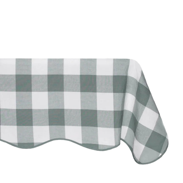 Giardino Reversible Tablecloth in Green/Grey