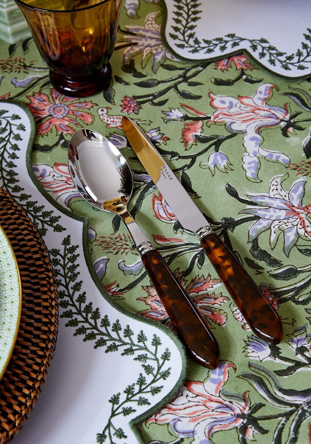 Green with Envy Tablecloth - Casa by Josephine Jenno