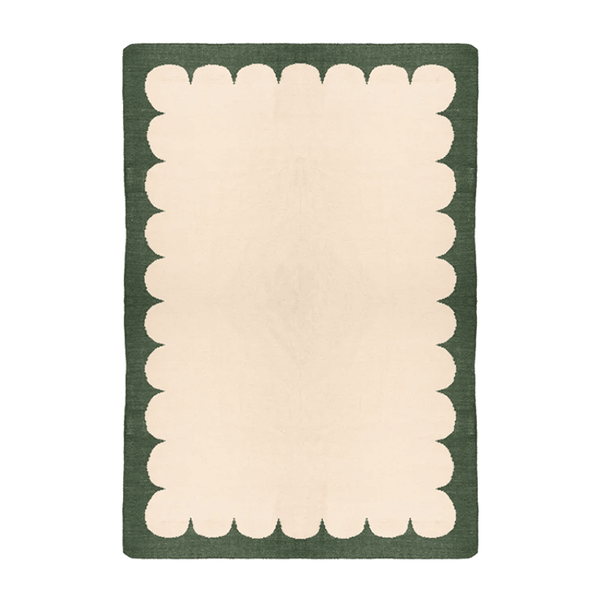 Portico Rug in Forest Green