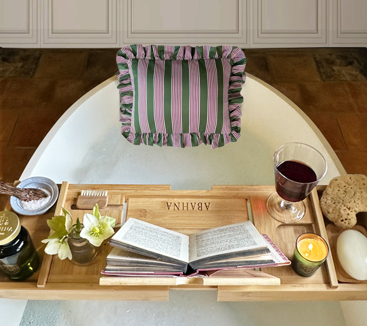 Bamboo Bathtub Caddy