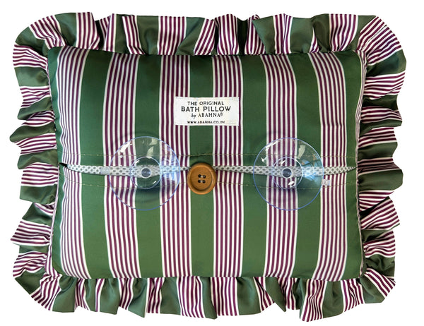 The Original Bath Pillow - Pink & Green (Boxed)