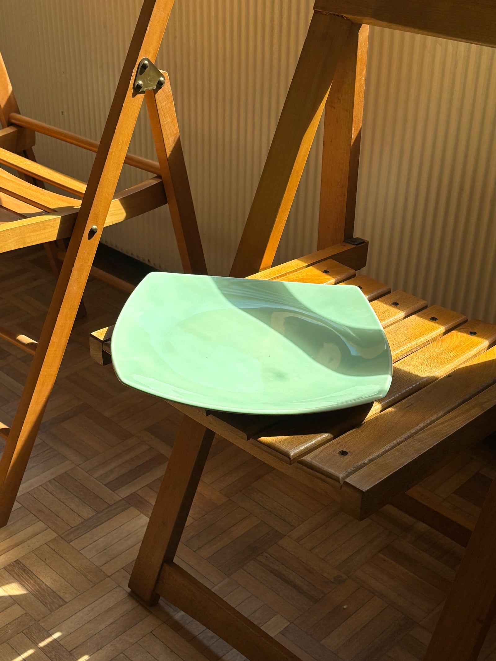 Soft Green Serving Dish