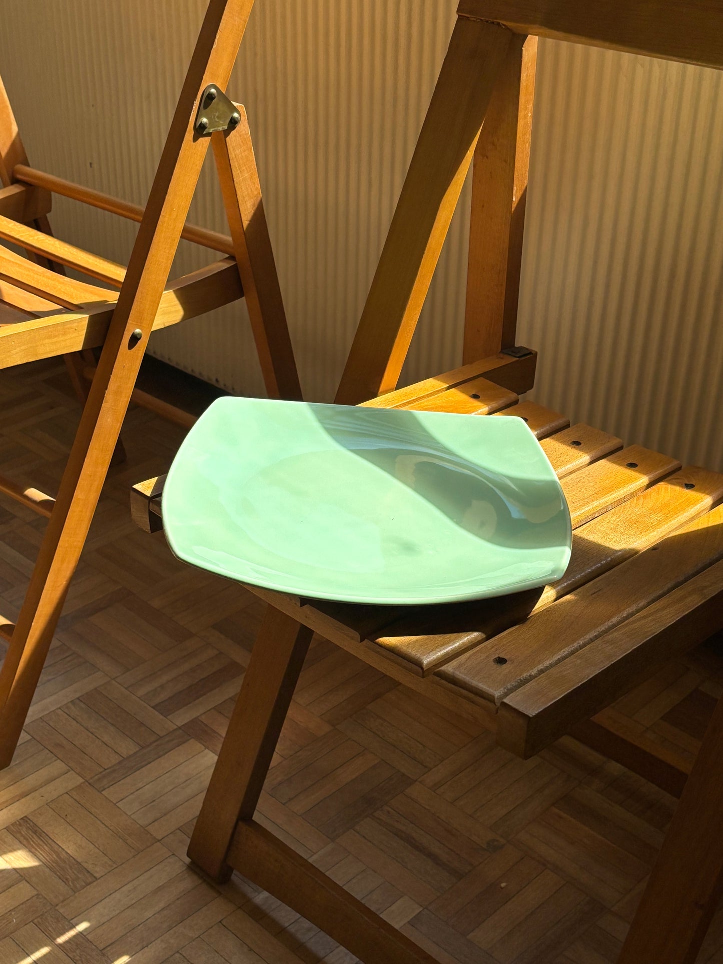 Soft Green Serving Dish
