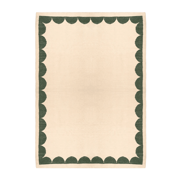 Cavea Rug in Forest Green