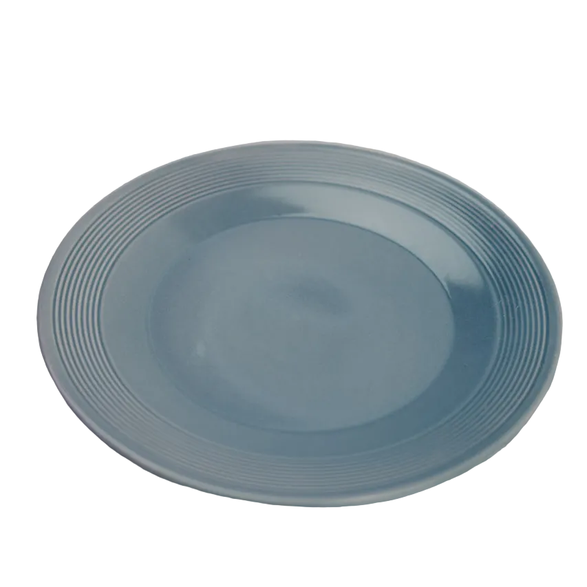 Four Grey Plates